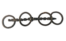 Ancien mors de bride cheval royal anglais rare en fer massif solide ancien vi...