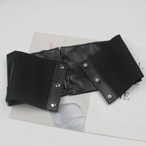 Femme rétro cuir corset - pu,