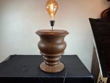 GROS Lampe En cuir  style