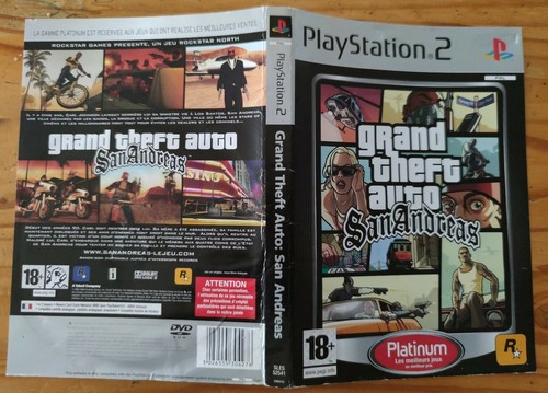 Jaquette notice ps2 - jaquette, grand
