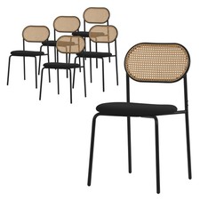 Lot de 6 chaises de salle à