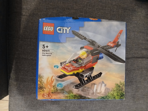 Lego city 60411 helicoptere - city,