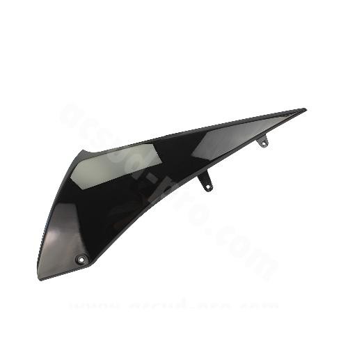 Sabot gauche noir brillant - gauche,