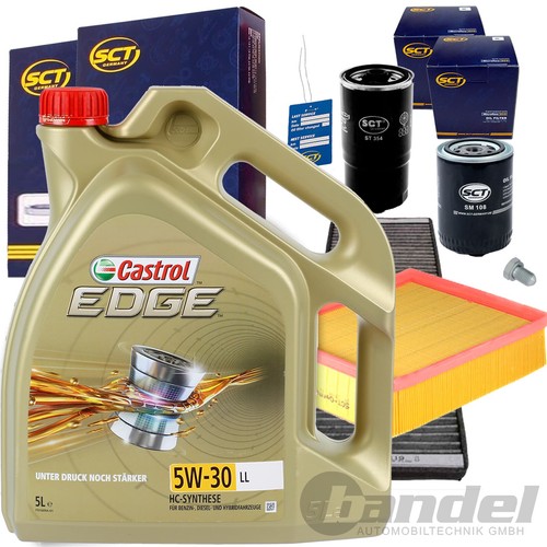 Filtre set 5w30 huile moteur - filtre,