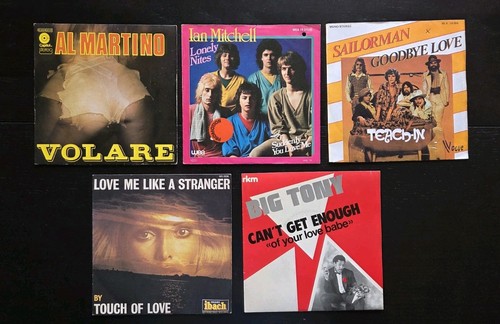 Lot vinyles 45 - de,