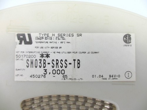 Jst sm03b srss smt pcb - jst, sm03b-srss-tb