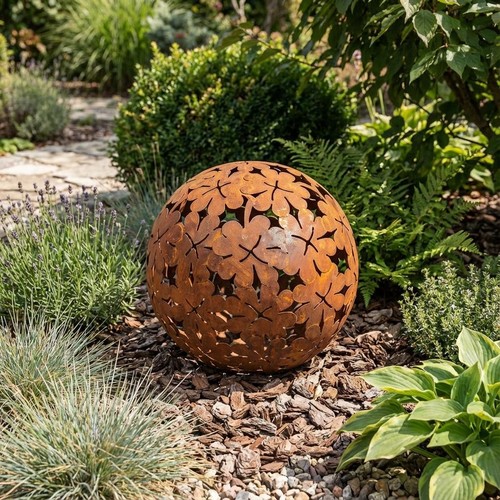 Boule rouille inox - rouille,