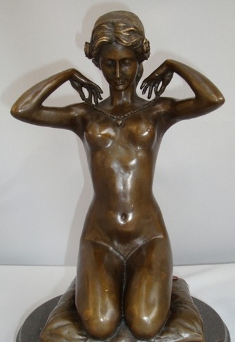 Statue sculpture demoiselle - sculpture,