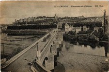 CPA AK CHINON Panorama du Chateau (611726)
