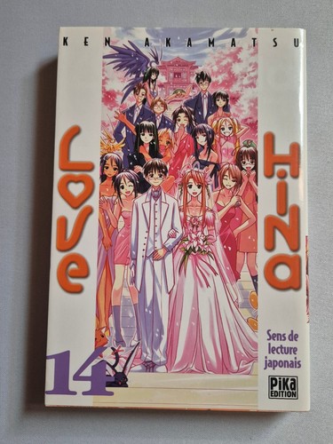 Livre manga love hina - love, tome