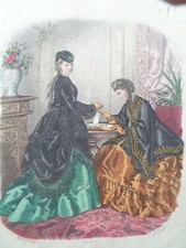 GRANDE GRAVURE DE MODE