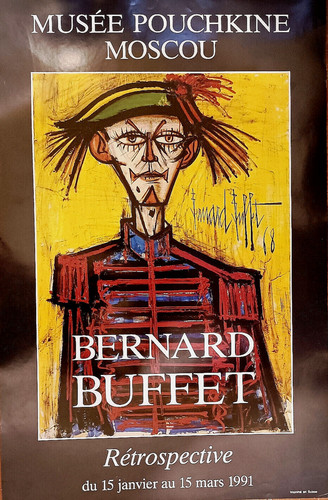 Bernard buffet clown - clown, musée