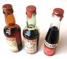 rare lot de 3 mignonnettes