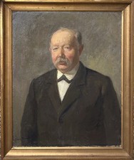 Original Antique Oil Canvas