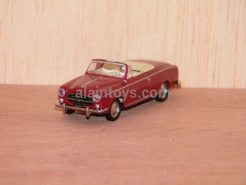Peugeot 403 cabriolet 1957 red - peugeot,