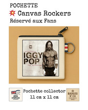 Iggy Pop Pochette Canvas