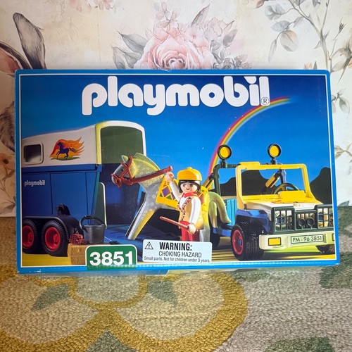Playmobil 3851 jeep horse - playmobil,