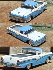 1/43 Ford 1957 Ranchero Pick-up Voiture Américaine Miniature Collection Us Usa