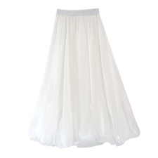 Femme Brillant Maille Jupe