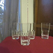 4 verres à orangeade  en
