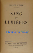 Sang et lumières Joseph Peyré 1946