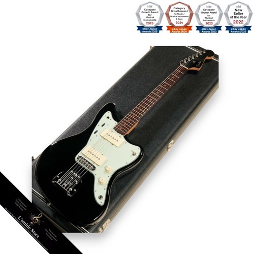 Guitare noire fender - fender, custom