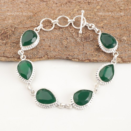 Bracelet chaîne argent - en,