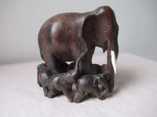 Ancienne sculpture bois - en,