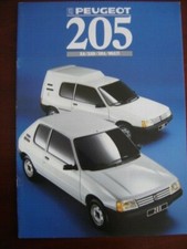 AUTO CATALOGO PEUGEOT 205 XA