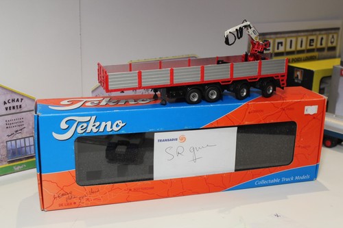 Camion tekno remorque grue - camion,