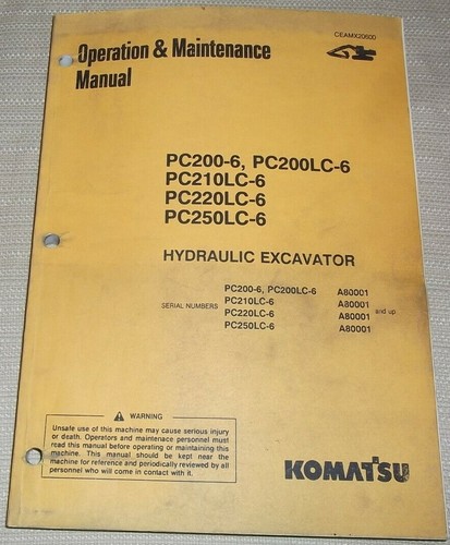 Komatsu pc200 pc210 - pc210, pc220