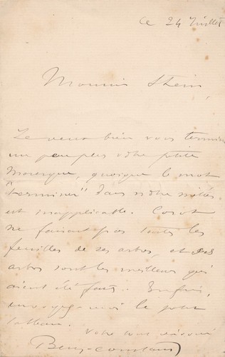 Camille corot lettre - camille,
