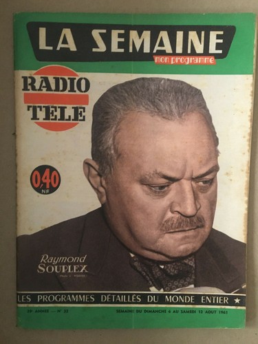Semaine radio tele - radio,