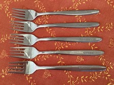 Lot de 5 fourchettes en inox -