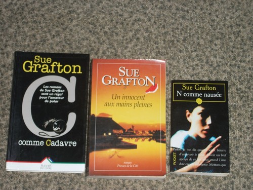 Lot livres sue grafton - de,