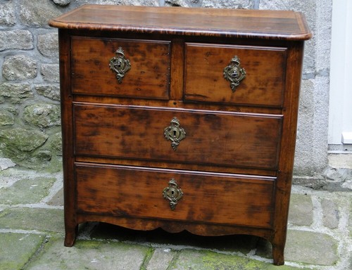 Commode transition noyer et - transition, en