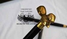 Laiton Lion Tête Marche