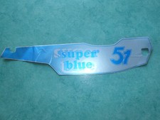 Autocollant carter droit MBK 51 super blue neuf ancien stock