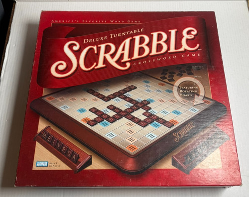 Deluxe turntable scrabble - deluxe,