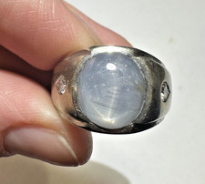 Vintage 14k or Blanc Bleu