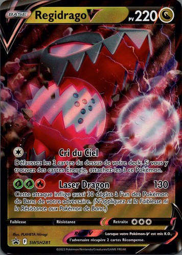 Carte pokemon jumbo regidrago - carte,