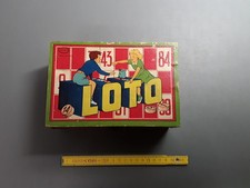 Jeu de Loto en bois ancien