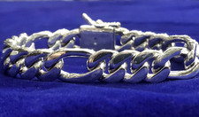 10MM Large Solide 925 Argent