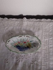 Petit Ravier, Vide Poches, Porcelaine Jean-Louis Tholance Peint À La Main.