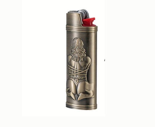 Etui briquet métal - briquet, en
