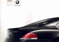 Catalogue Brochure BMW 645 CI E63 2/2003 France