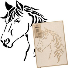 Pochoir de Peinture Réutilisable // CHEVAUX