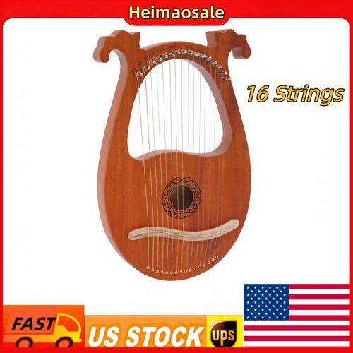 Vintage strings lyre - vintage, harp