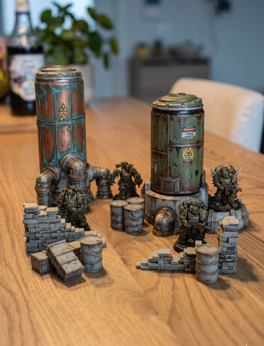 Lot décor wargame - , réacteurs
