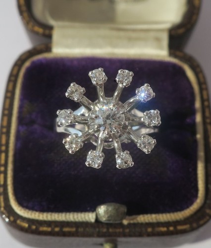 Superbe bague marguerite